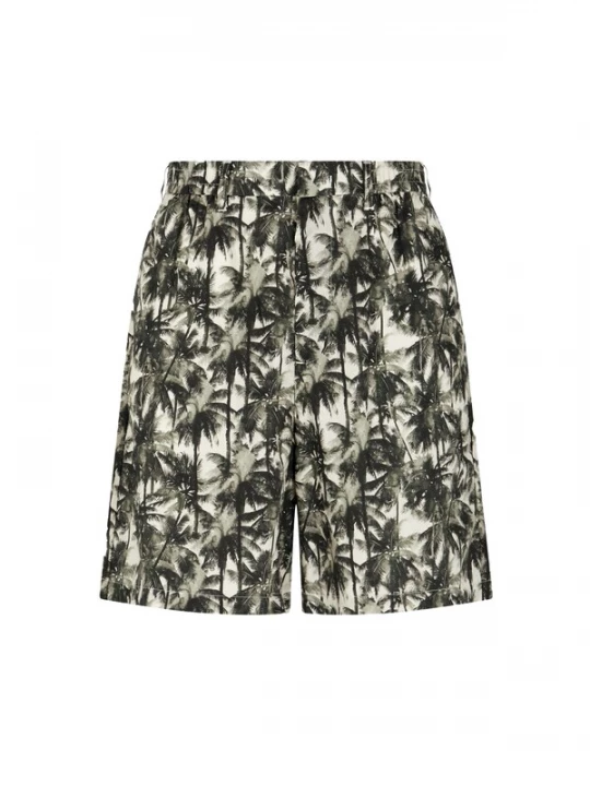 Foto van product ARMANI EXCHANGE Broek groen / donkergroen / wit