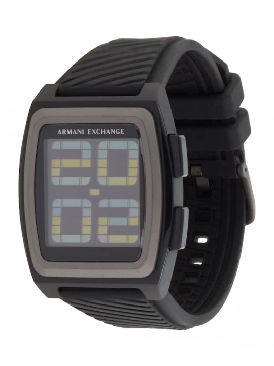 Foto van product ARMANI EXCHANGE Digitaal horloge zwart
