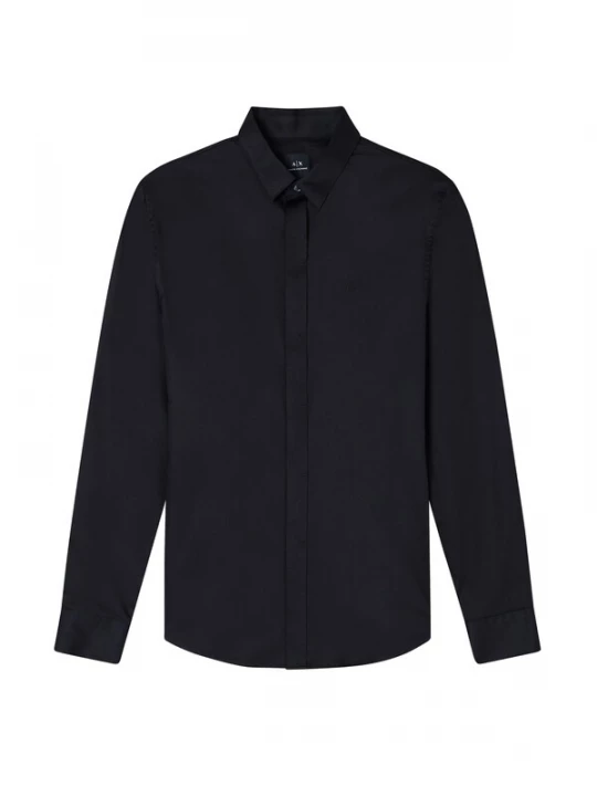 Foto van product ARMANI EXCHANGE Overhemd 'Camicia AX ARMANI EXCHANGE da Uomo - 8NZCBD0113' zwart