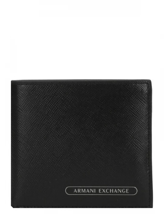 Foto van product ARMANI EXCHANGE Portemonnee 'BARCELONA' zwart
