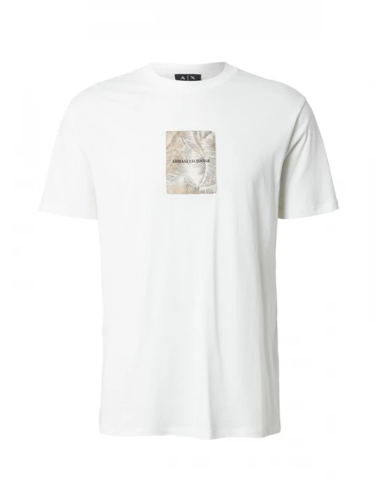 Foto van product ARMANI EXCHANGE Shirt beige / zwart / offwhite