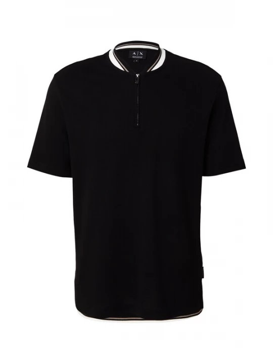 Foto van product ARMANI EXCHANGE Shirt bruin / zwart / wit