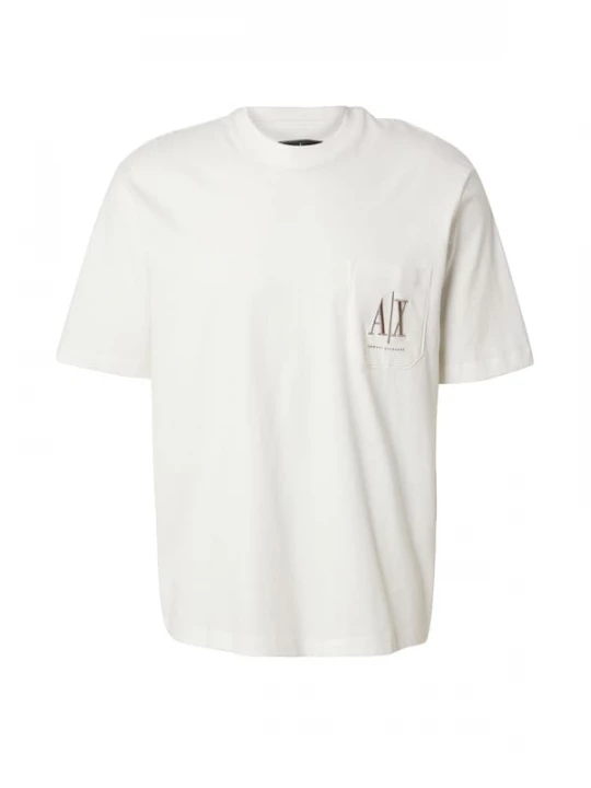 Foto van product ARMANI EXCHANGE Shirt donkerbeige / offwhite