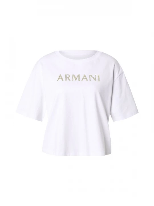 Foto van product ARMANI EXCHANGE Shirt goud / zilver / wit