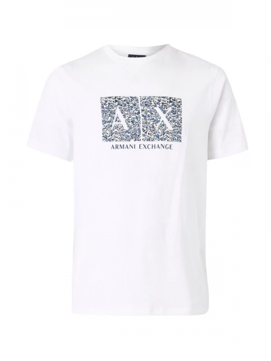 Foto van product ARMANI EXCHANGE Shirt navy / antraciet / offwhite