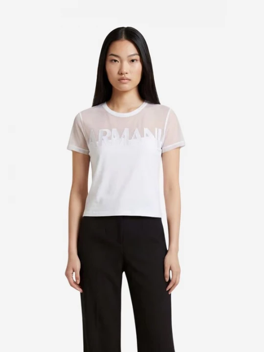 Foto van product ARMANI EXCHANGE Shirt 'XW002332 AF10356' wit