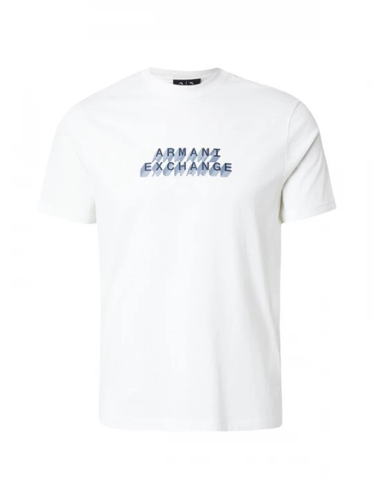 Foto van product ARMANI EXCHANGE Shirt zwart / offwhite