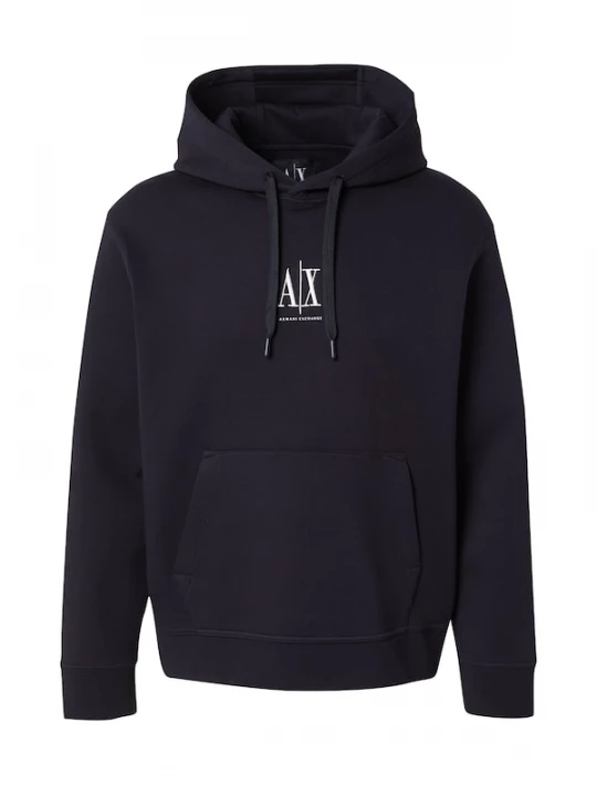 Foto van product ARMANI EXCHANGE Sweatshirt donkerblauw / wit