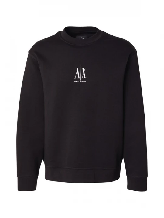 Foto van product ARMANI EXCHANGE Sweatshirt 'Felpa' zwart / wit