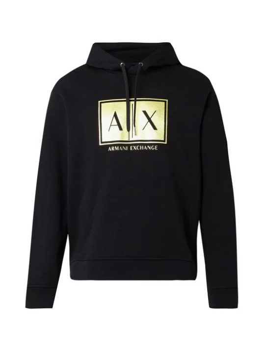 Foto van product ARMANI EXCHANGE Sweatshirt lichtgeel / olijfgroen / zwart