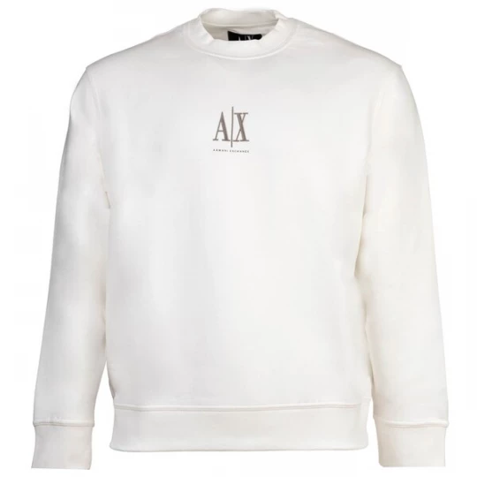 Foto van product ARMANI EXCHANGE Sweatshirt taupe / wit