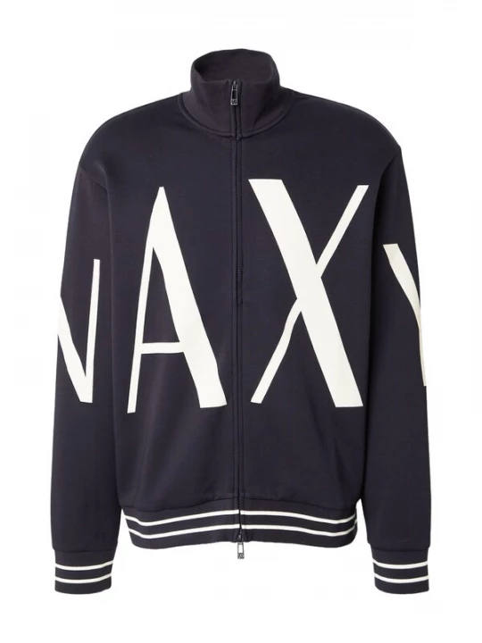 Foto van product ARMANI EXCHANGE Sweatvest navy / wit