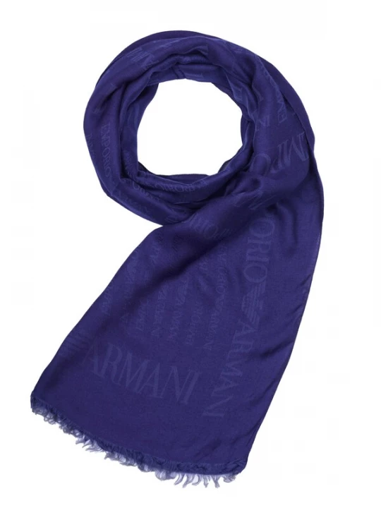 Foto van product ARMANI Sjaal 'Emporio Armani Schal' blauw