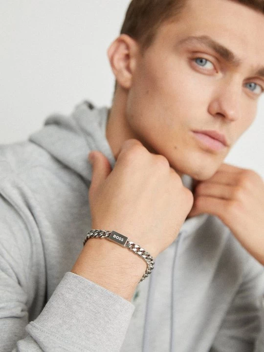 Foto van product Armband Boss zilverkleurig