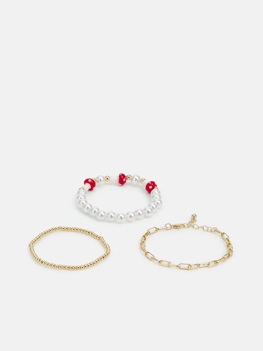 Foto van product Armband Pieces goudkleurig