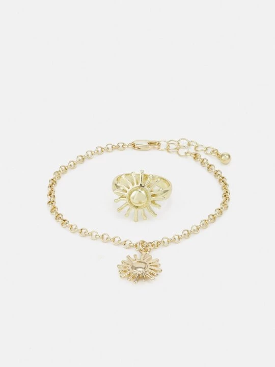 Foto van product Armband Pieces goudkleurig