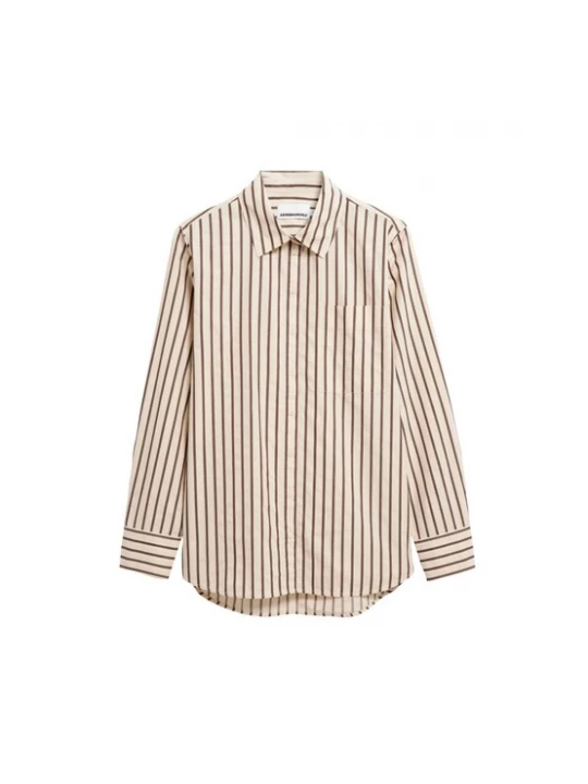 Foto van product ARMEDANGELS Blouse beige / donkerbruin