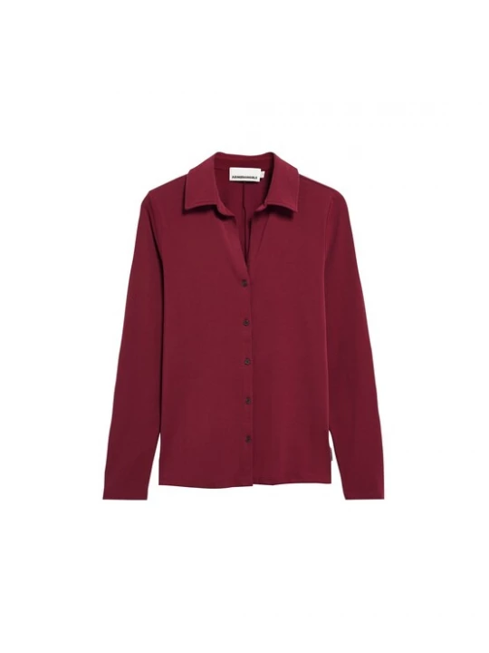 Foto van product ARMEDANGELS Blouse donkerrood