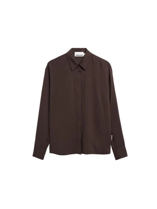 Foto van product ARMEDANGELS Blouse 'LARISAANA' donkerbruin