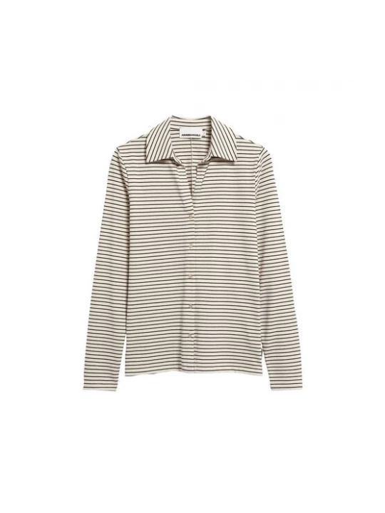 Foto van product ARMEDANGELS Blouse 'NALAANNIA' beige / zwart