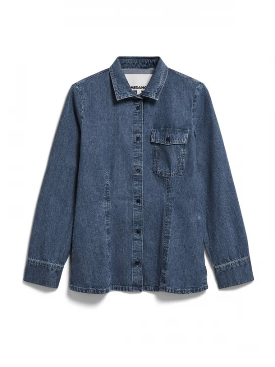 Foto van product ARMEDANGELS Blouse 'NILAARA' blauw denim