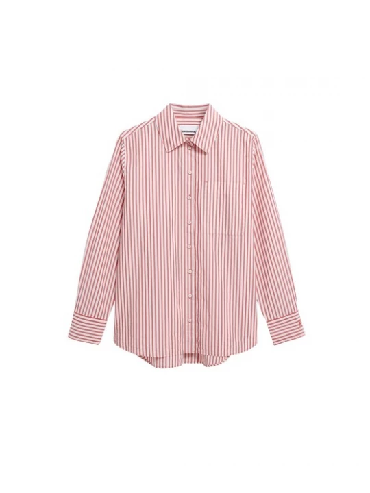 Foto van product ARMEDANGELS Blouse pitaja roze / wit
