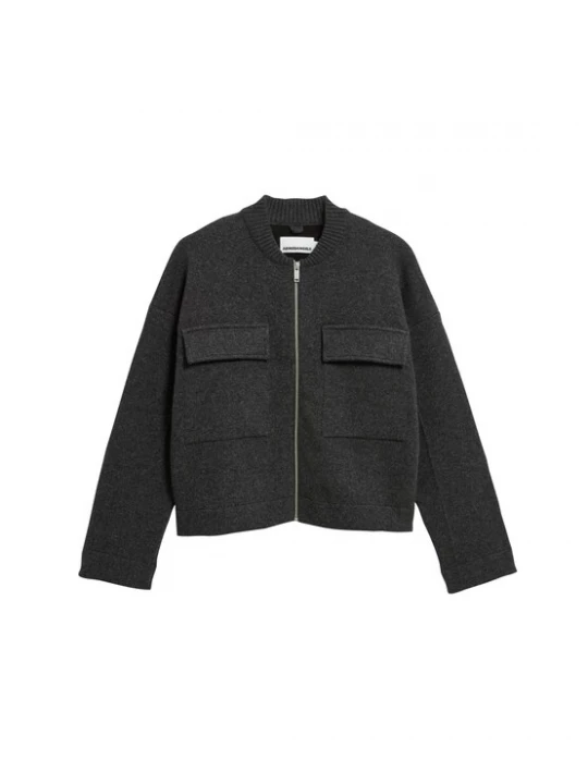 Foto van product ARMEDANGELS Gebreid vest grijs gemêleerd