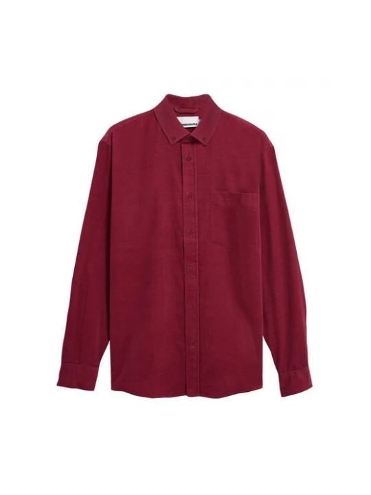 Foto van product ARMEDANGELS Overhemd donkerrood
