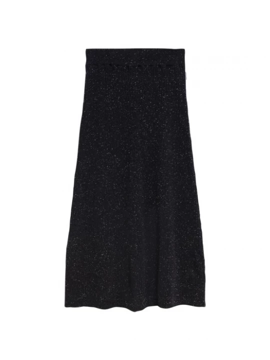 Foto van product ARMEDANGELS Rok 'Hanaa Tweed' antraciet / wit