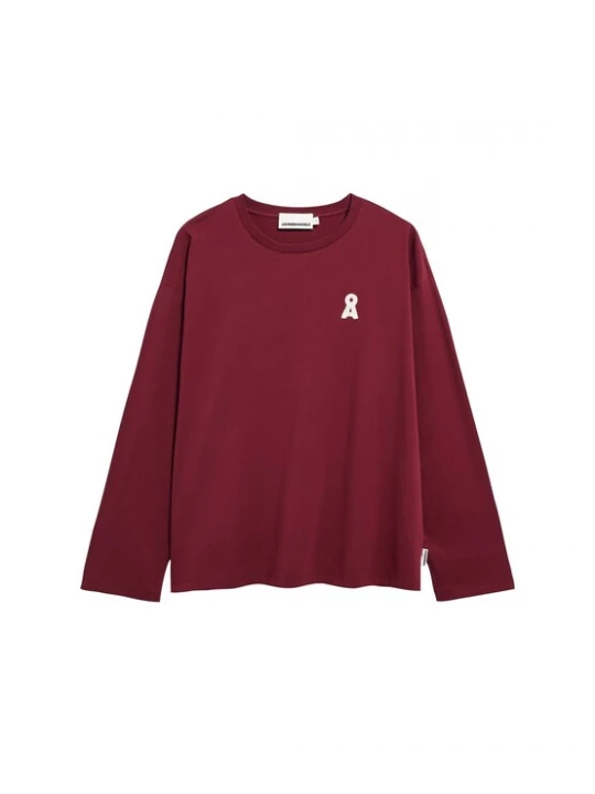 Foto van product ARMEDANGELS Shirt donkerrood