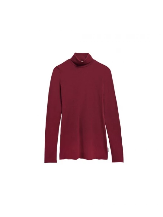 Foto van product ARMEDANGELS Shirt 'GRAZILIANAA' donkerrood