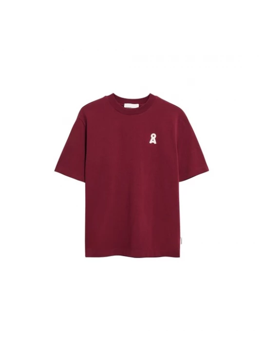Foto van product ARMEDANGELS Shirt 'ICONIC Å TARJAA' donkerrood / wit