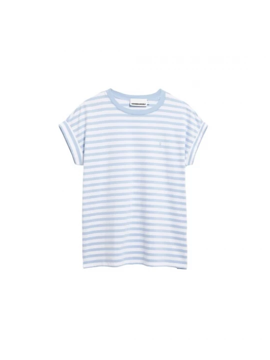 Foto van product ARMEDANGELS Shirt 'IDAARA' lichtblauw / wit