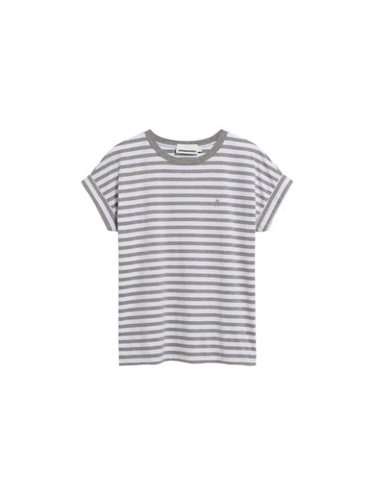 Foto van product ARMEDANGELS Shirt lichtgrijs / wit