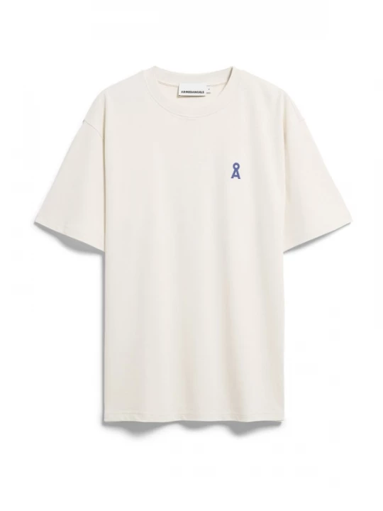 Foto van product ARMEDANGELS Shirt 'Maarkos No Plastic' beige / blauw / zwart
