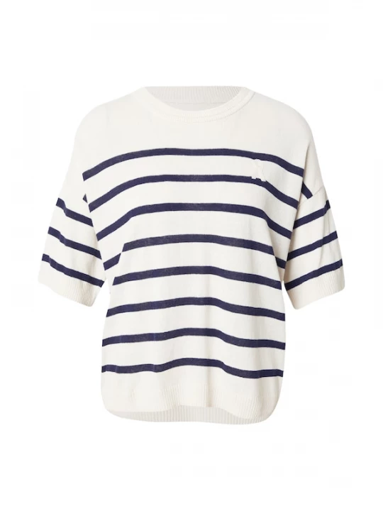 Foto van product ARMEDANGELS Shirt marine / wit