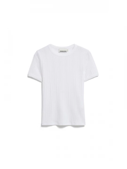 Foto van product ARMEDANGELS Shirt 'POINTELLE' wit
