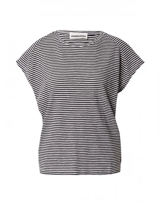 Foto van product ARMEDANGELS Shirt zwart / wit