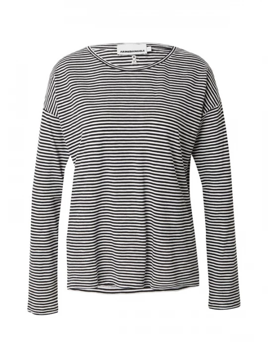 Foto van product ARMEDANGELS Shirt zwart / wit
