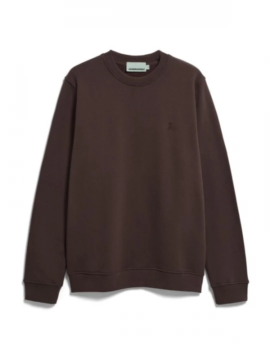 Foto van product ARMEDANGELS Sweatshirt 'BAARO' chocoladebruin