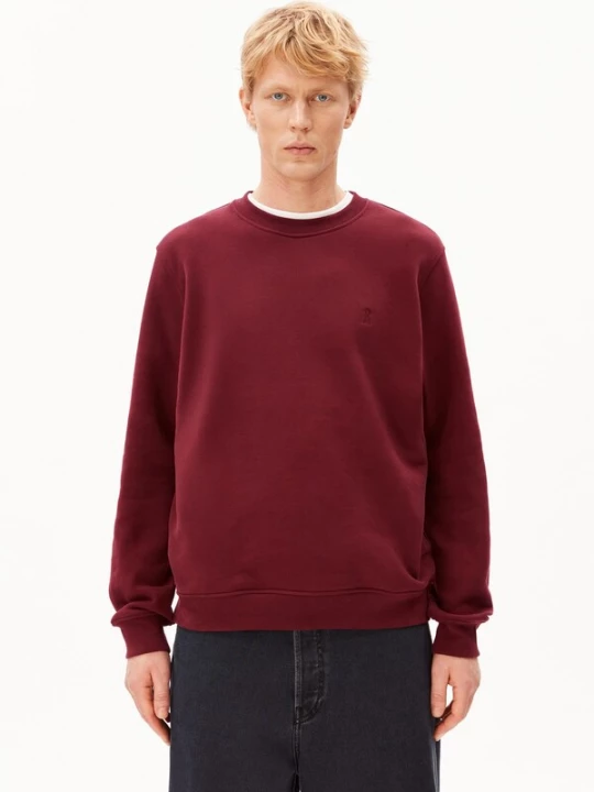 Foto van product ARMEDANGELS Sweatshirt donkerrood