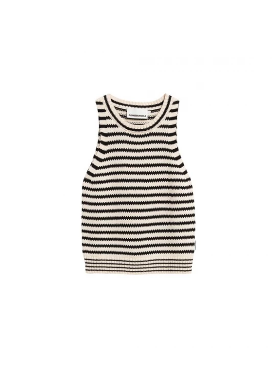 Foto van product ARMEDANGELS Top beige / zwart