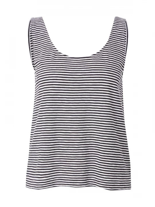 Foto van product ARMEDANGELS Top 'MINAAMI LITA' zwart / wit