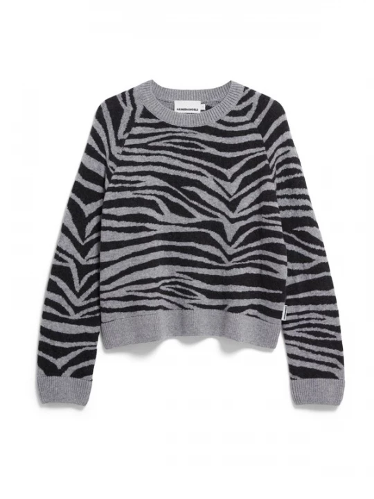 Foto van product ARMEDANGELS Trui 'LILIRIAA' grijs / zwart