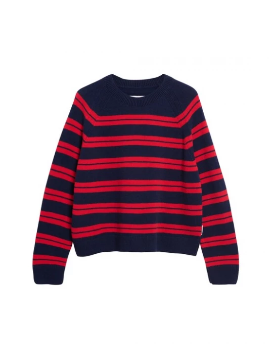 Foto van product ARMEDANGELS Trui 'Liliriaa' navy / rood