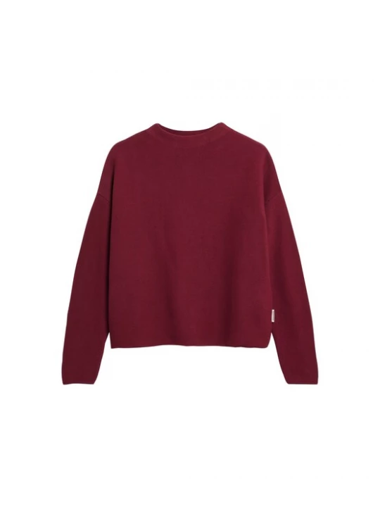 Foto van product ARMEDANGELS Trui 'MERINAA' donkerrood