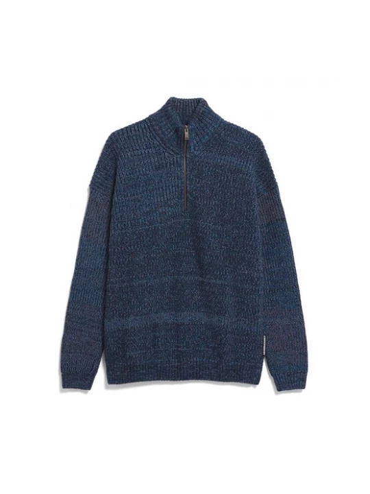 Foto van product ARMEDANGELS Trui 'MICHAAEL MOULINE' blauw