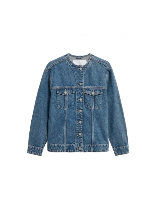 Foto van product ARMEDANGELS Tussenjas blauw denim