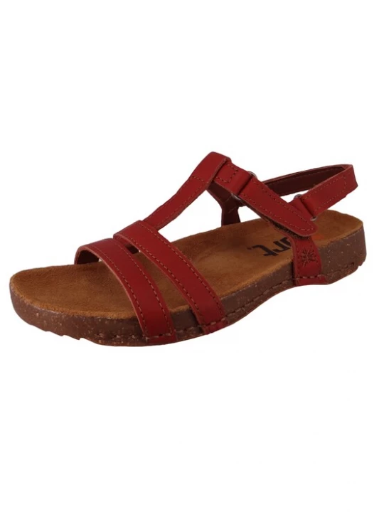 Foto van product ART Sandalen met riem 'Breathe' donkerrood *Art
