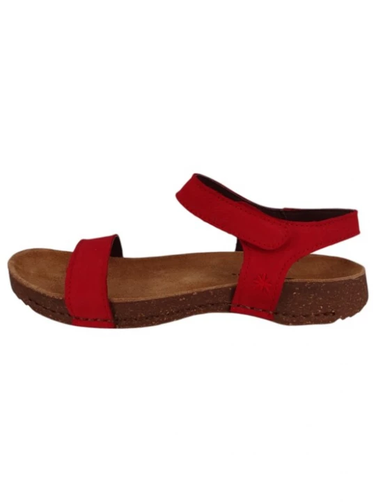 Foto van product ART Sandalen met riem donkerrood *Art